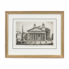 Pantheon Rome Antique Print