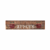 Vintage apple sign wall decor