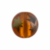 Japanese amber bead