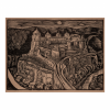 Castle Landscape Woodblock Print