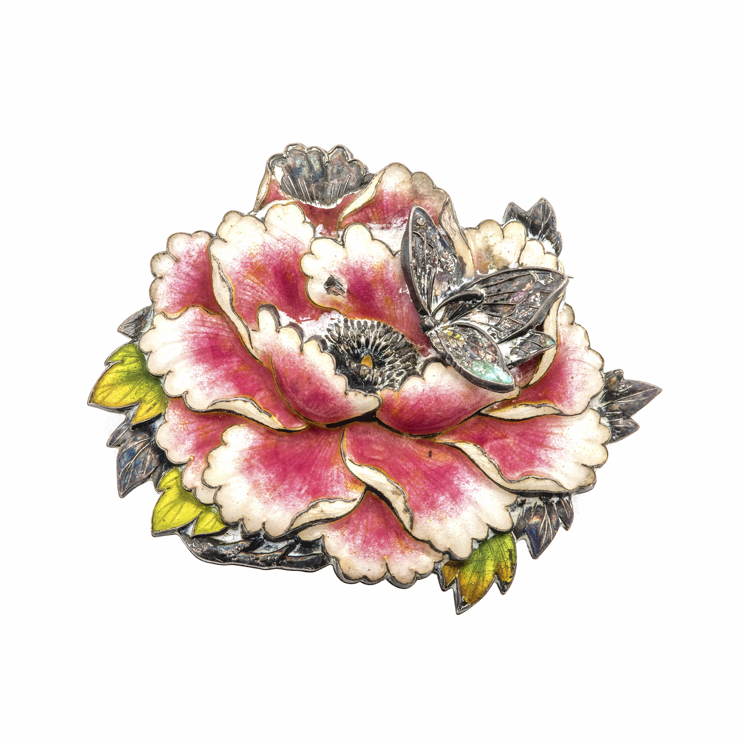 Antique Flower Enamel Pin