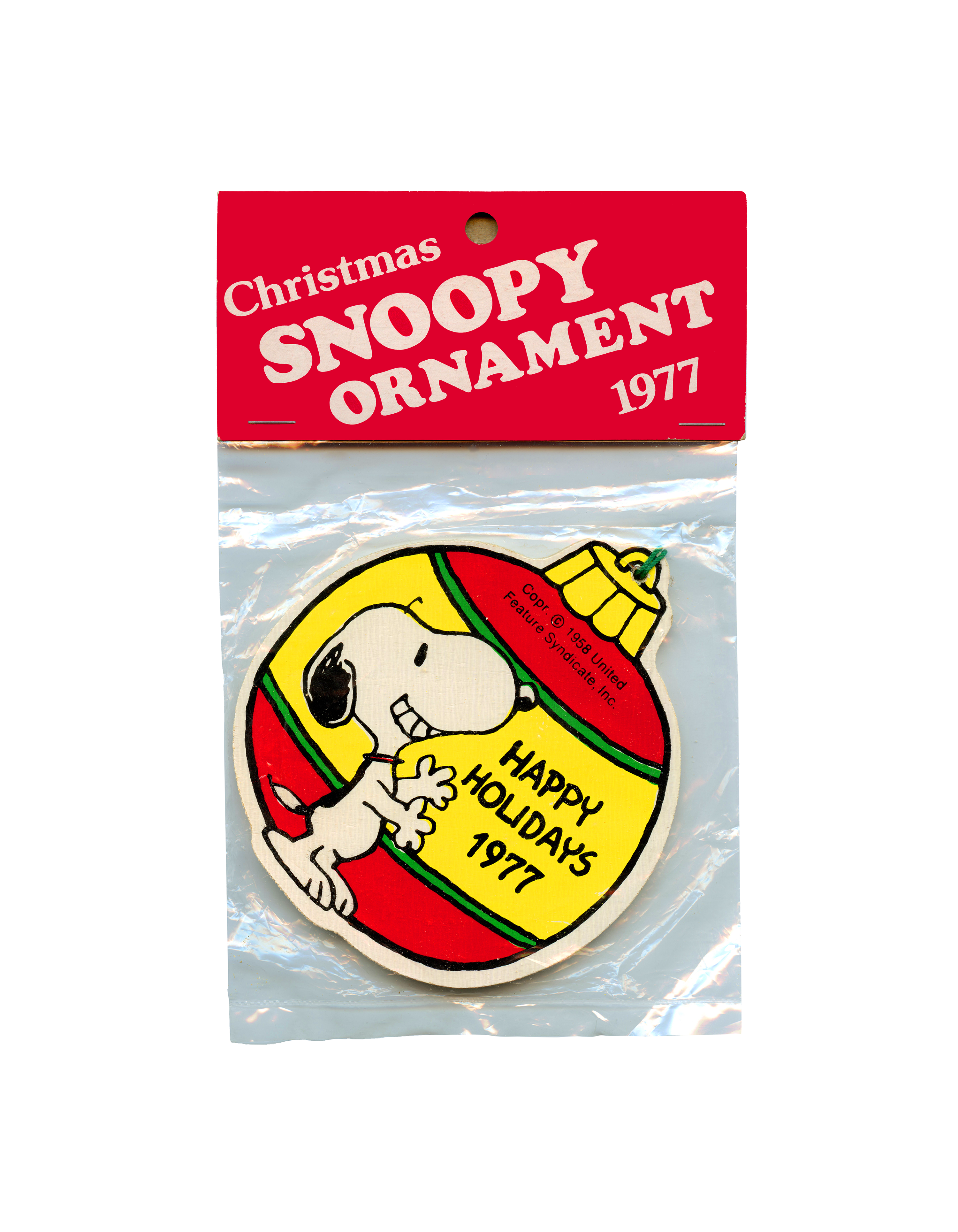 Vintage Snoopy Christmas Ornament - All The Decor