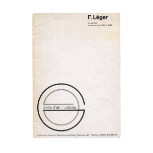 Fernand Leger Exhibition Catalog