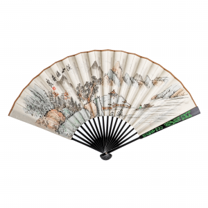 Chinese hand fan painting