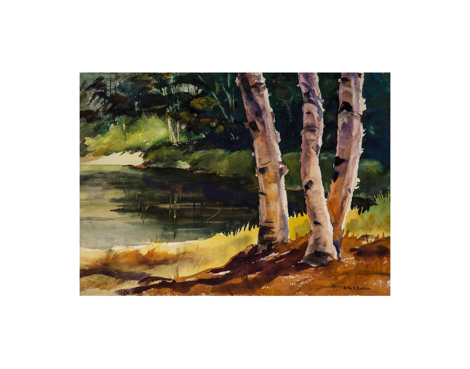 New Hampshire Landscape Painting