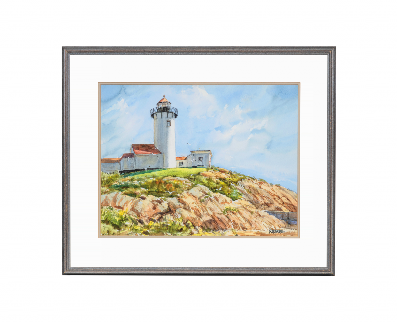 lighthouse painting