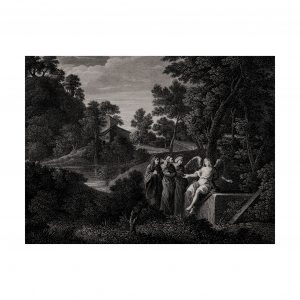 Classical landscape print