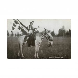 Kootenai Tribe Vintage Postcard