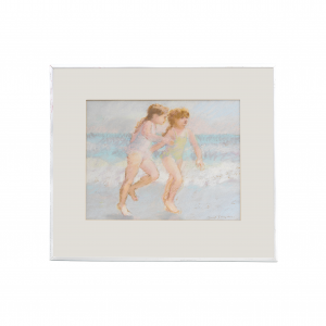 Pastel Beach Scene