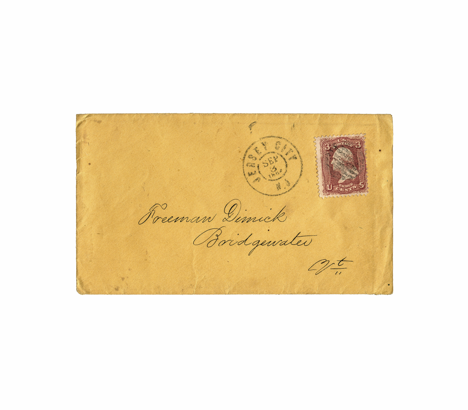 New Jersey Collectible Postal Cover