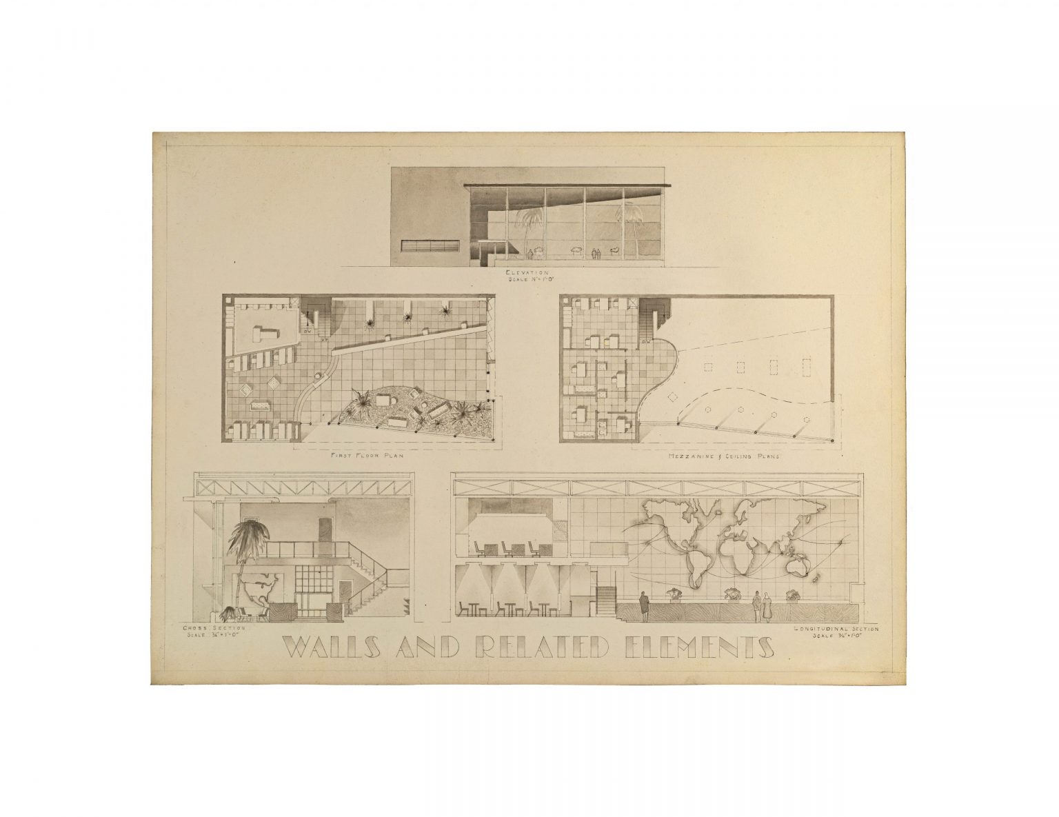 Architectural Presentation Drawing