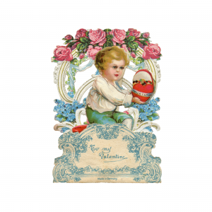 My Valentine Vintage Valentine Card