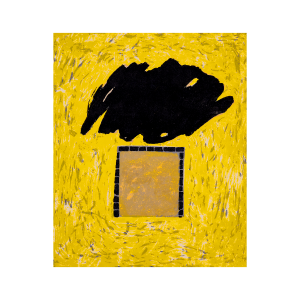 Yellow Abstract Art Print