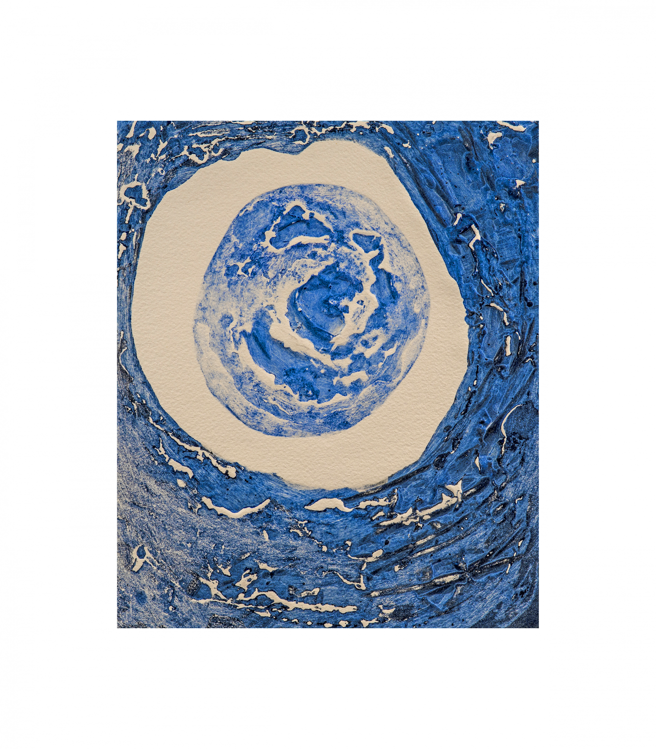 Blue Abstract Art Print