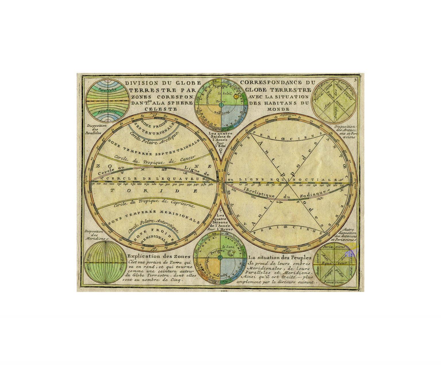 Old World Map Print