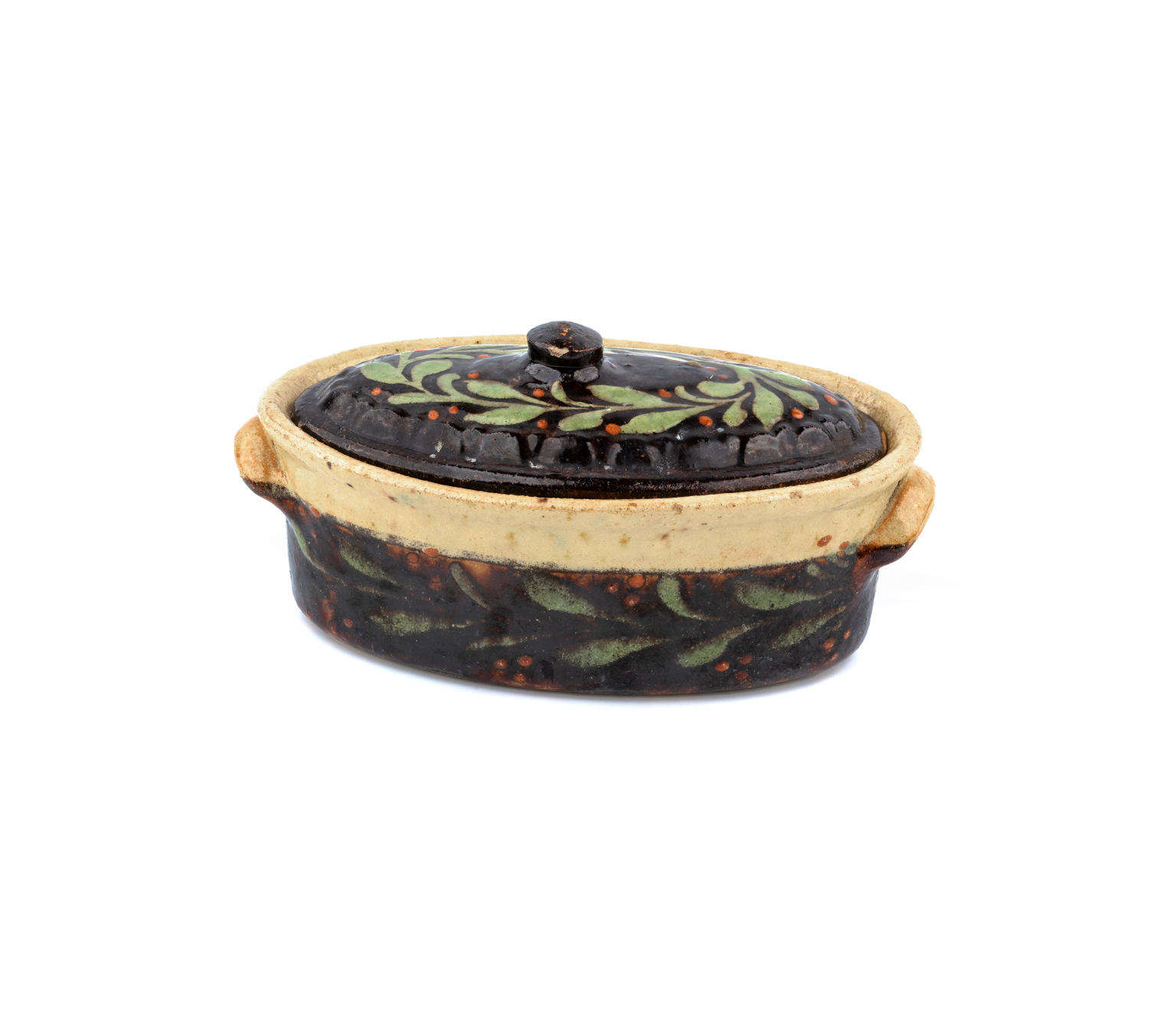 Earthenware Covered Dish