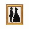 Antique Framed Silhouette