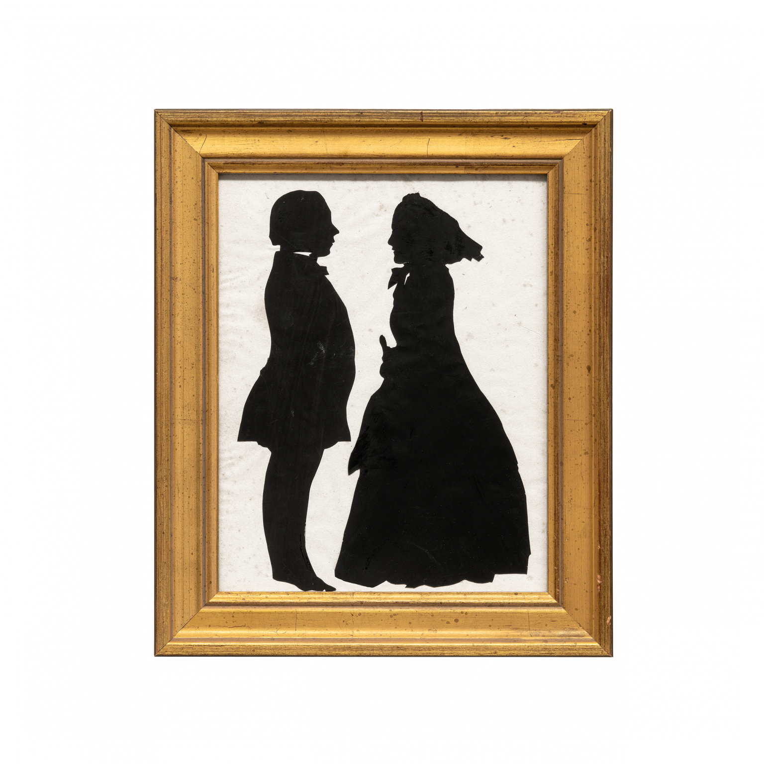 Antique Framed Silhouette