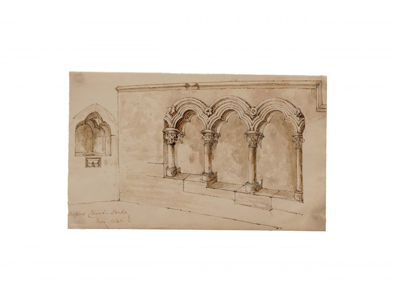 Architectural Arch Drawing