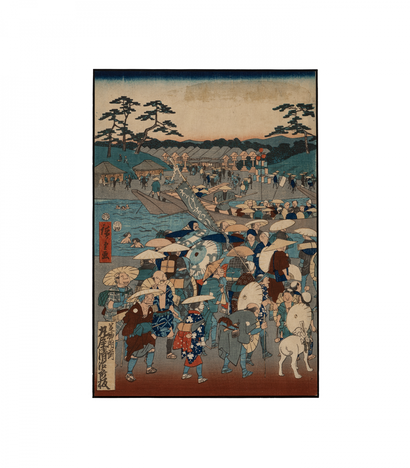 Hiroshige Woodblock Print