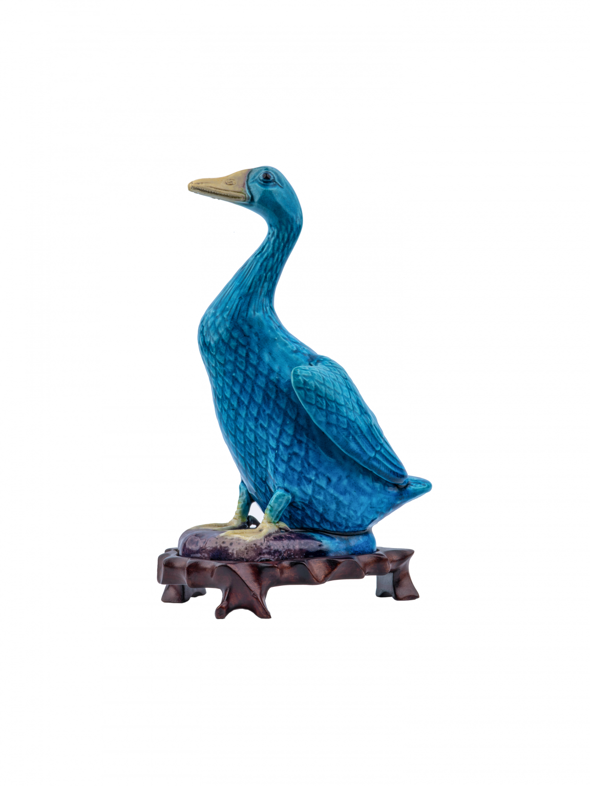 Ceramic Duck Figurine