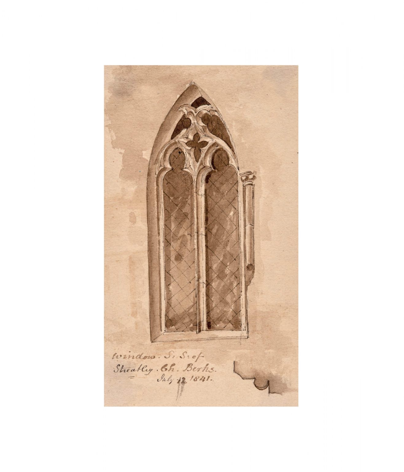 Gothic Window Drawing