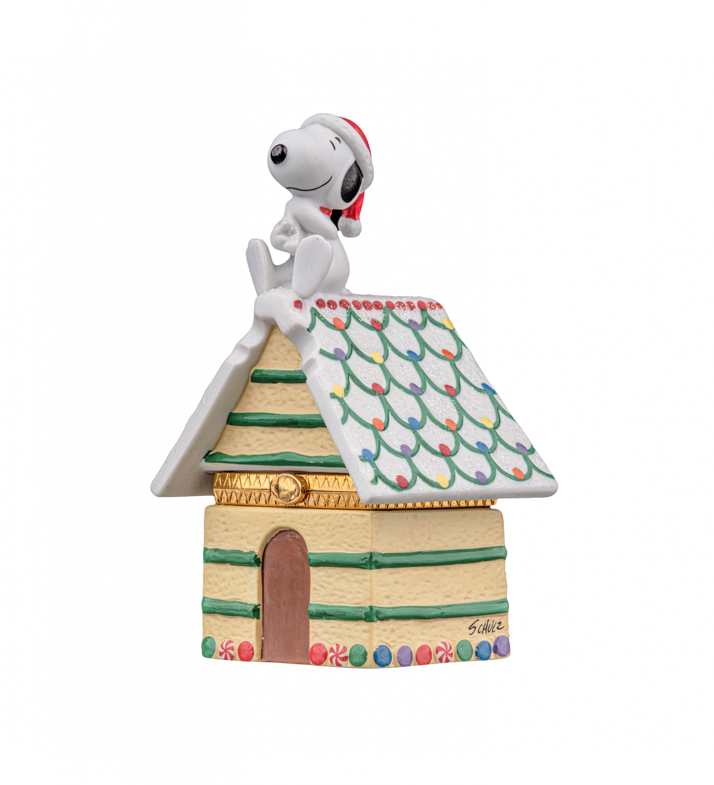 Snoopy Christmas Trinket Box