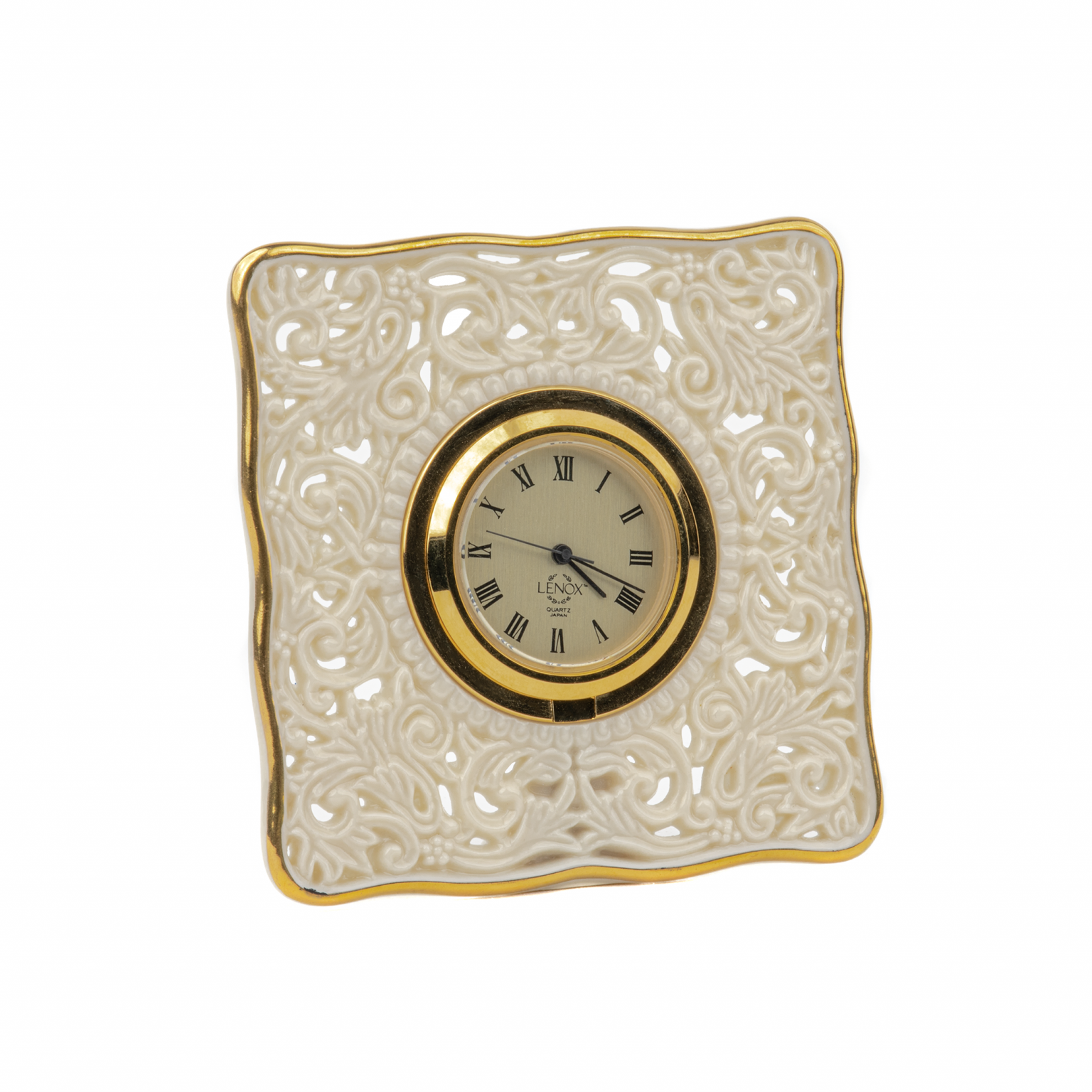 Lenox porcelain clock