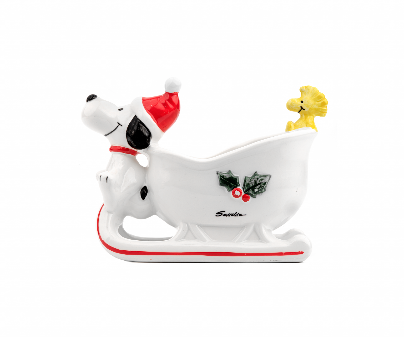 Snoopy and Woodstock Christmas Sleigh