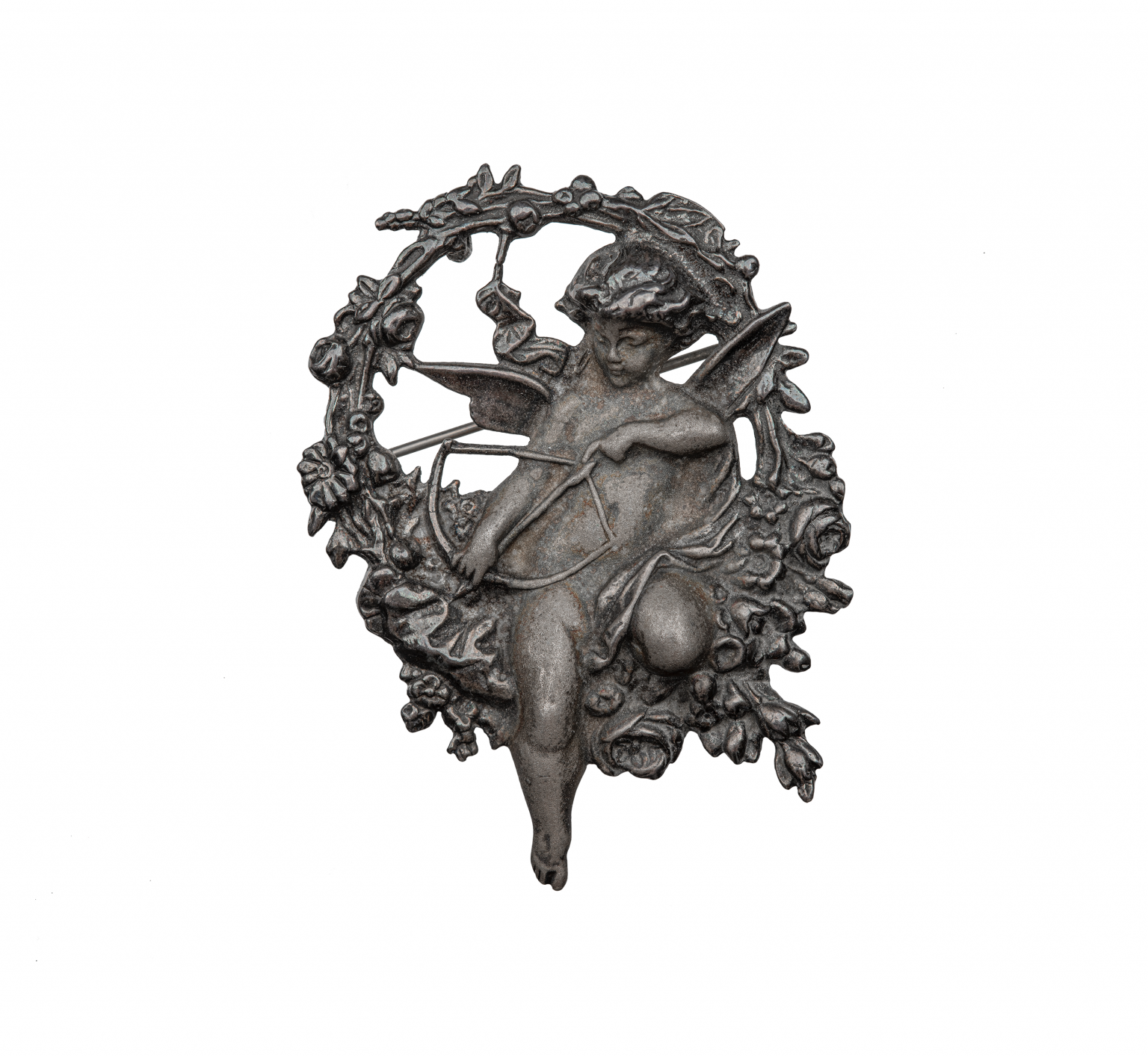 Silver Cupid Pendant