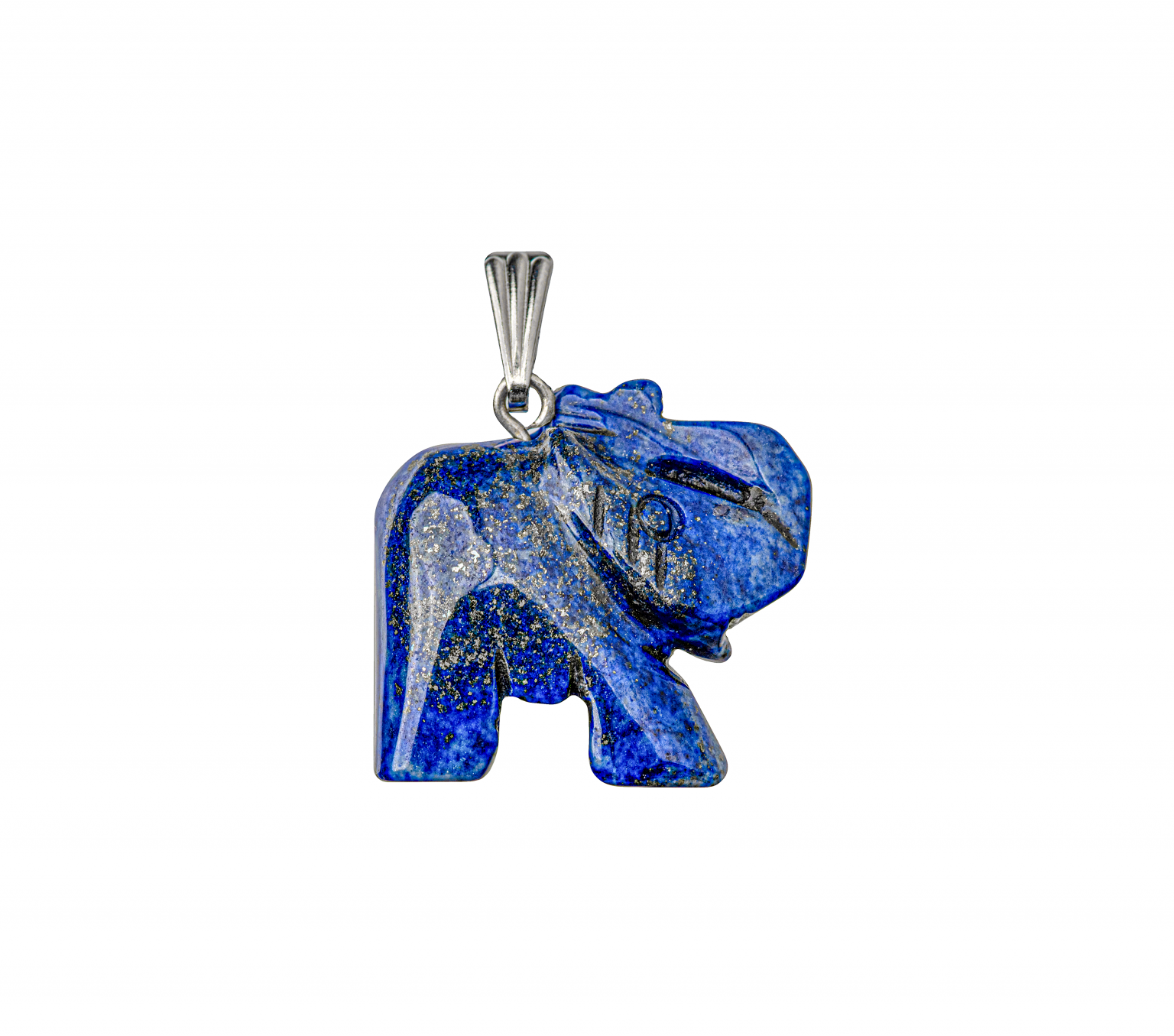 Lapis Elephant Pendant