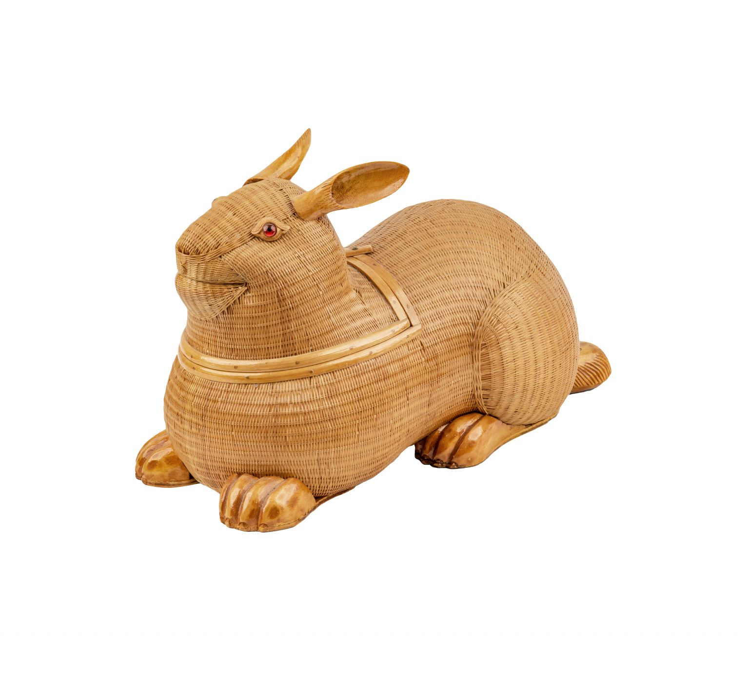 wicker animal basket