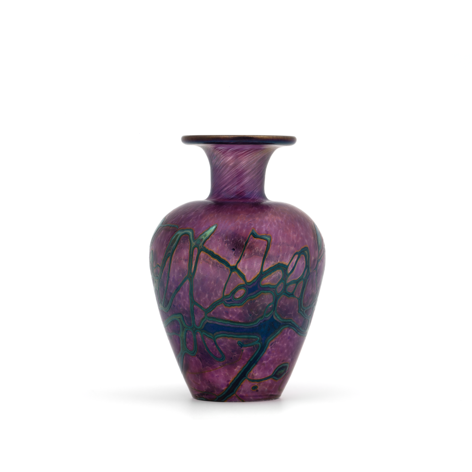 hot glass vase