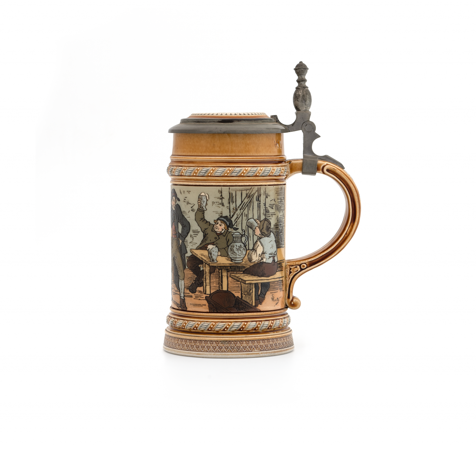 Mettlach German Beer Stein