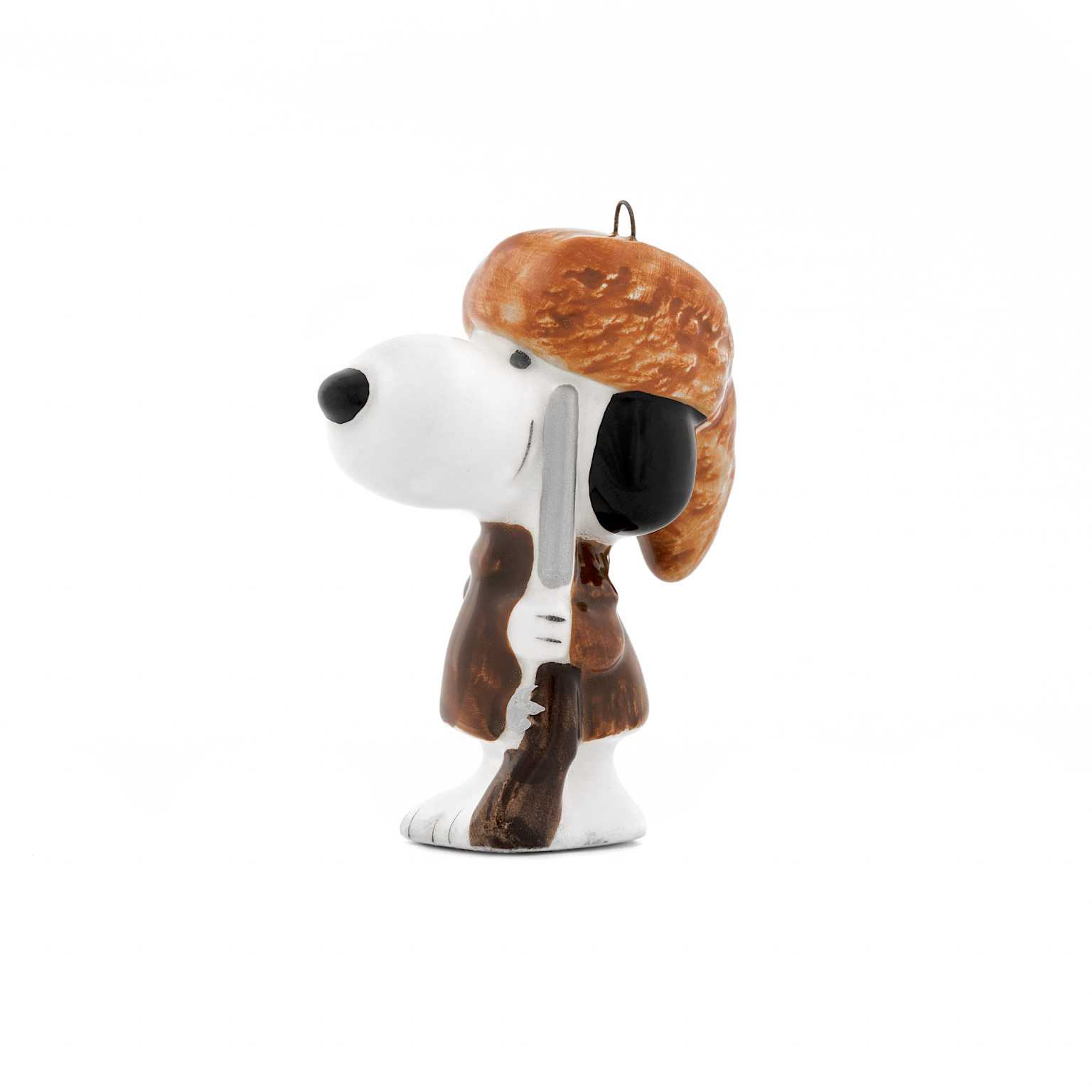 Daniel Boone Snoopy Christmas Ornament