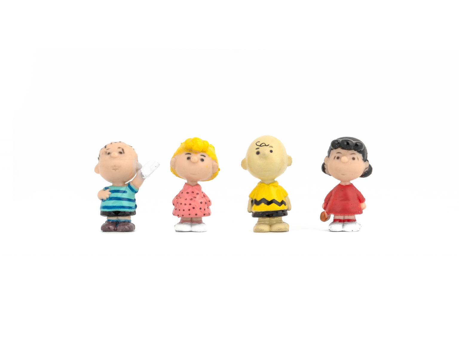 Miniature Peanuts Gang Figurines