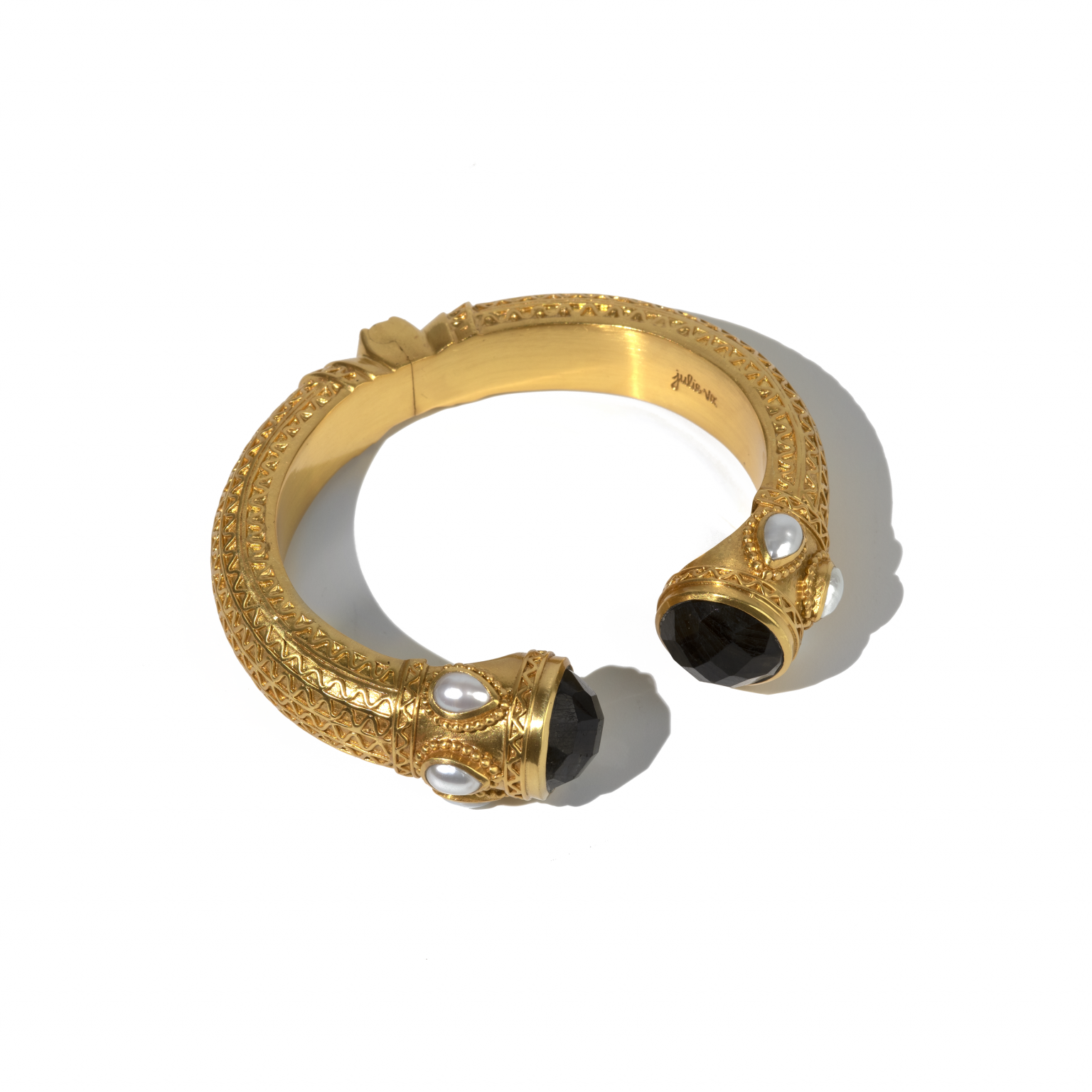 Byzantine Hinge Cuff Bracelet