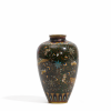 Japanese cloisonne bottle vase