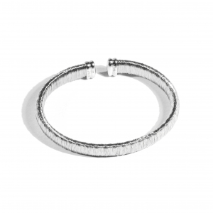 Silver Wire Cuff Bracelet