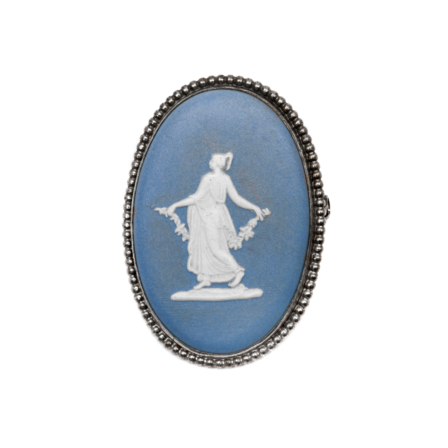 Wedgwood Oval Brooch