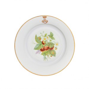 Sevres Porcelain Strawberry Plate