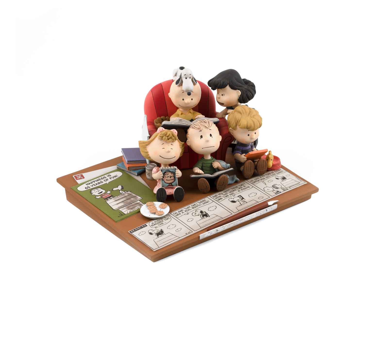 Happiness is 65 Years of Fun Peanuts Figurine