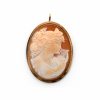 Shell Cameo Brooch Pendant