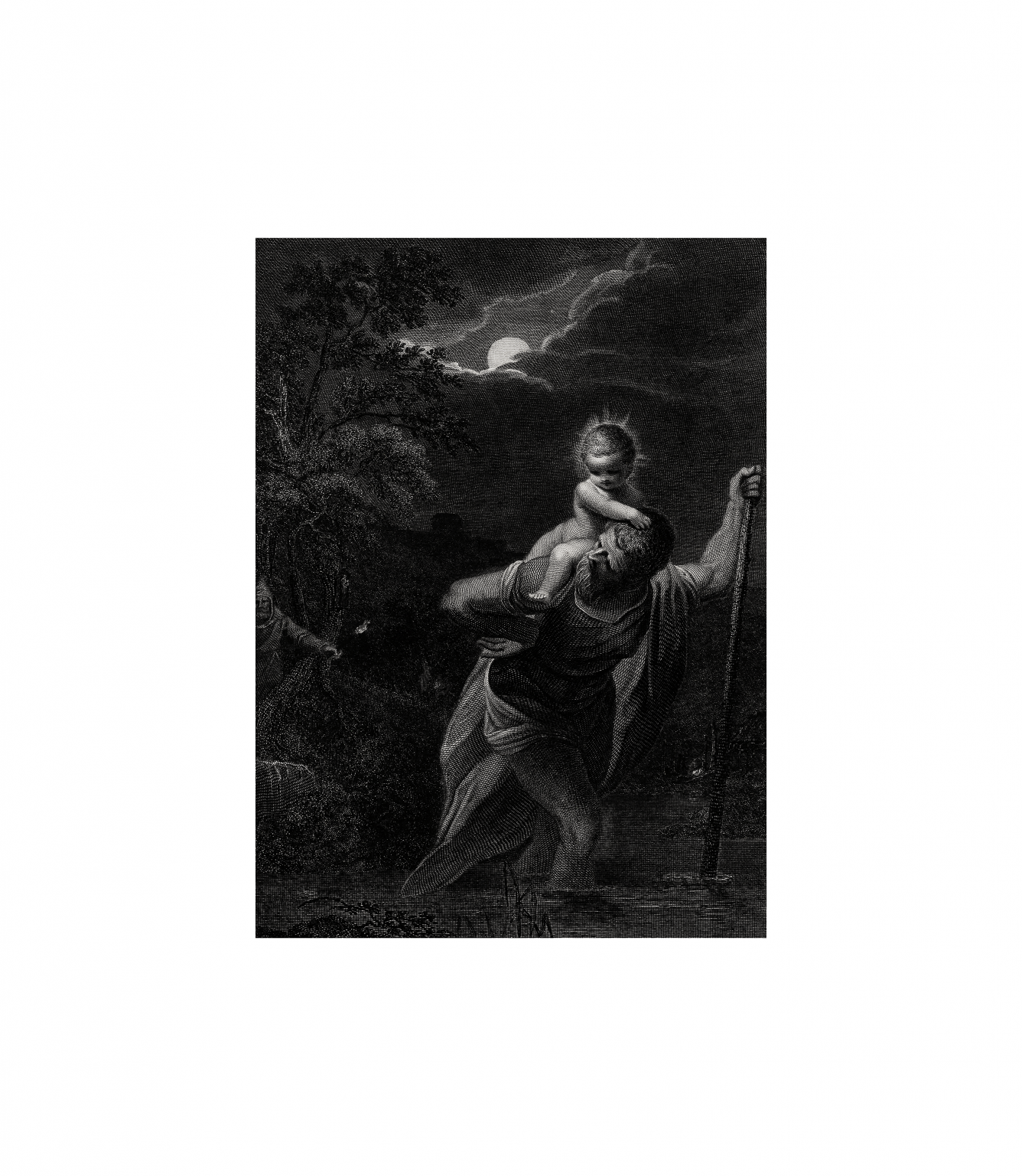 Saint Christopher Art Print