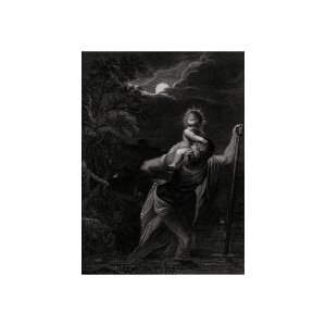 Saint Christopher Art Print