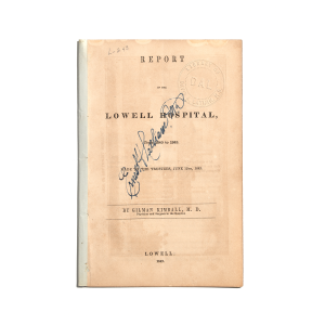 Report of the Lowell Hospital 1840-1849