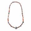 Long Agate Bead Necklace