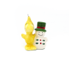 Woodstock and Snowman Christmas Ornament