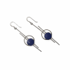 Lapis and Silver Vintage Earrings