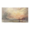 American impressionist seascape watercolor painting